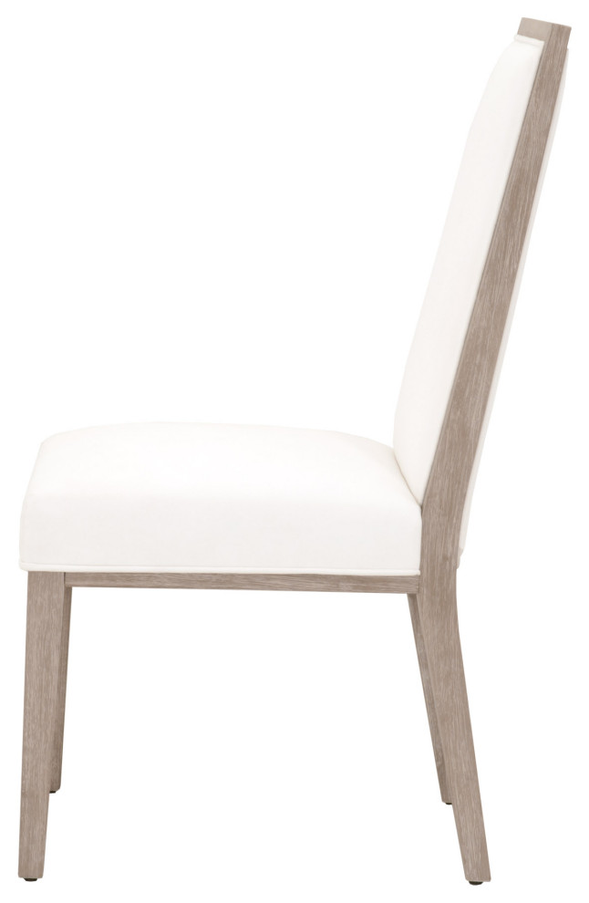 Martin Dining Chair  Peyton Pearl   Farmhouse   Dining Chairs   by Essentials for Living  Houzz