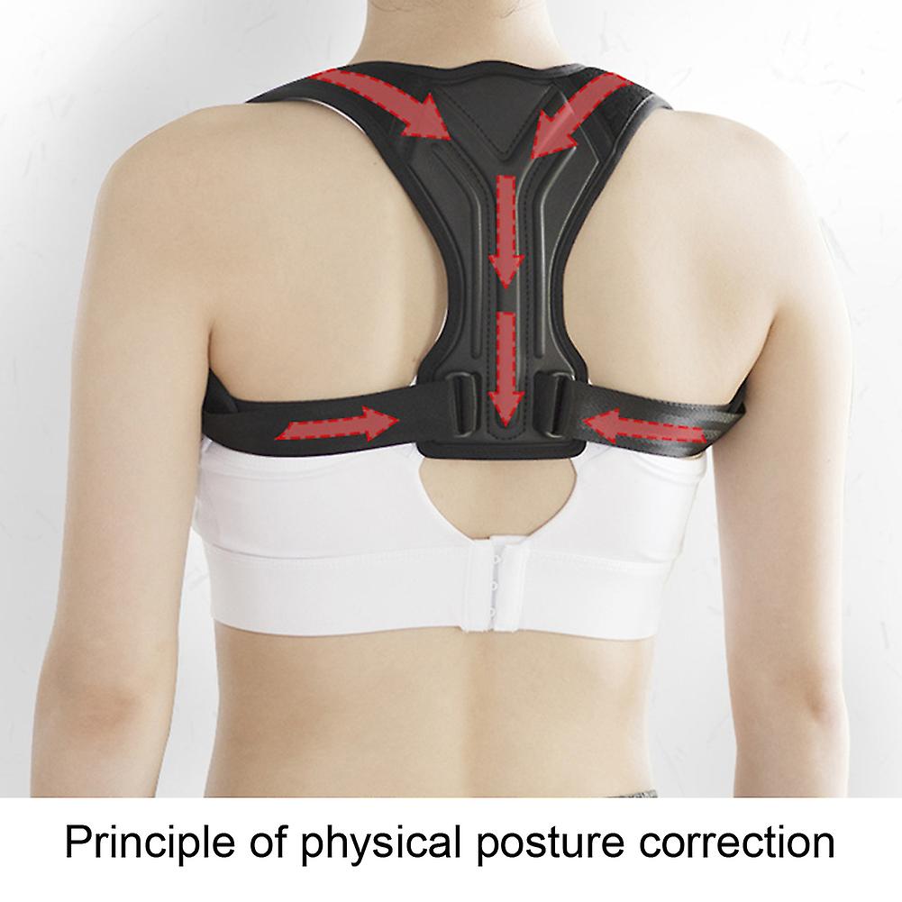 Adult Children Hunchback Correction Belt Back Spine Support Posture Corrector Bracem(bust 85-105cm)