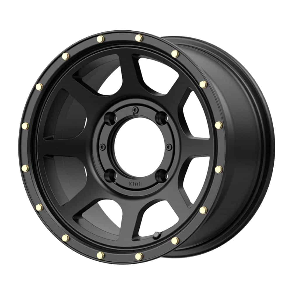 KMC Powersports KS134 ADDICT 2 KS134 15X6 4X156 S-BLK 38MM