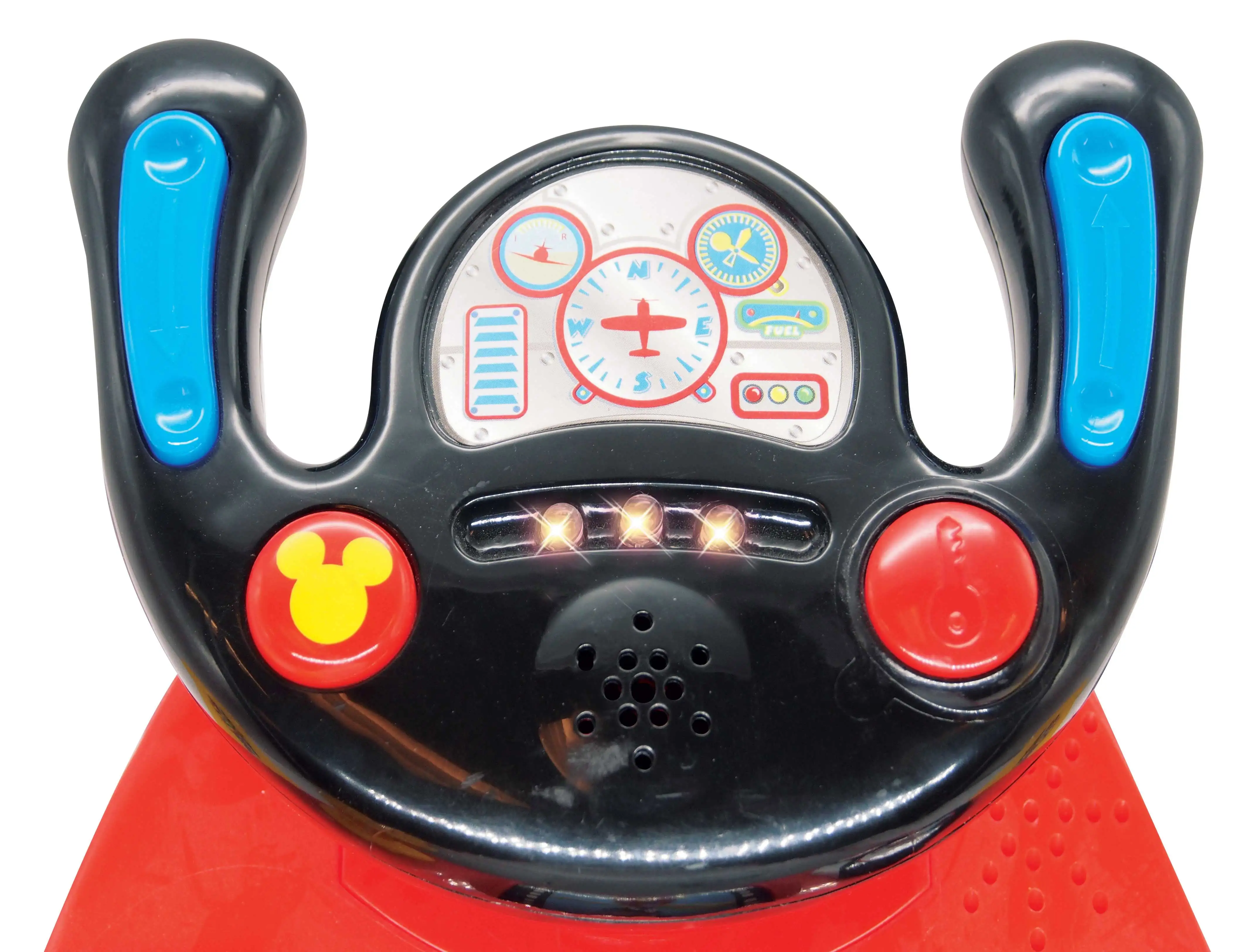 Kiddieland Disney Mickey Mouse Clubhouse Plane Light and Sound Activity Ride-On