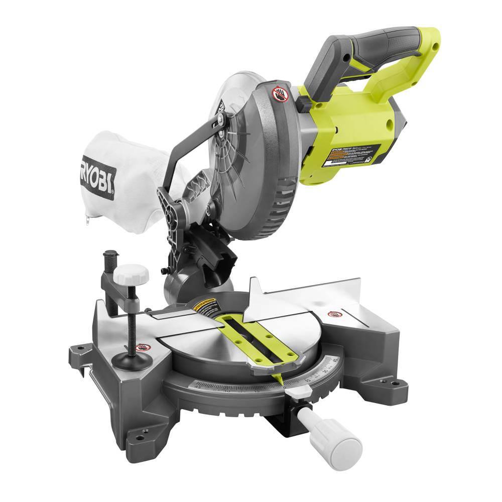 RYOBI ONE+ 18V Cordless 7-14 in. Compound Miter Saw (Tool Only) P553