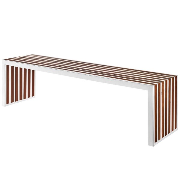 Nove Walnut Medium Bench