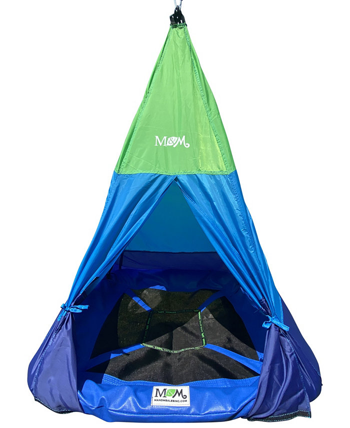 MandM Sales Enterprises Outdoor Teepee Tent Swing