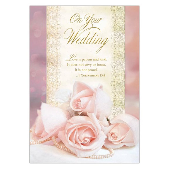 Alfred Mainzer W53030 On Your Wedding   Card