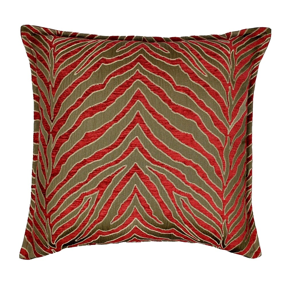 Sherry Kline Barlow Red 22 inch Decorative Pillow