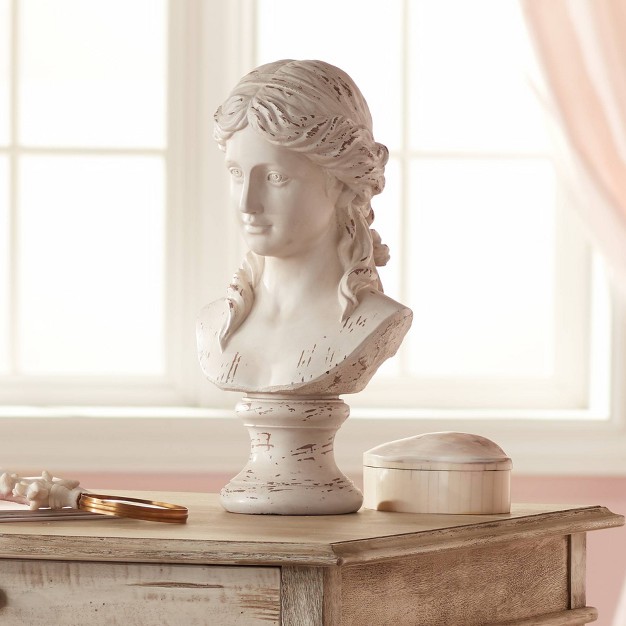 High Antique White Bust Sculpture