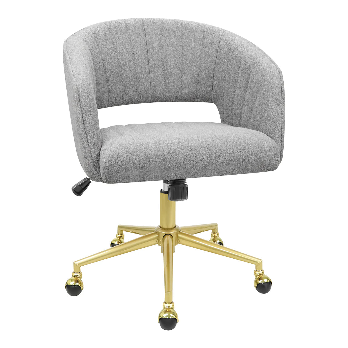 IVFC-IPS224-BOGRY | Caitlyn Swivel Vanity Chair