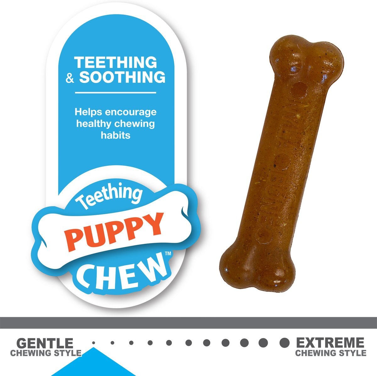 Nylabone Puppy Petite Twin Pack Puppy Chew Toy