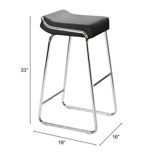 Dundee Barstool (Set of 2) Black