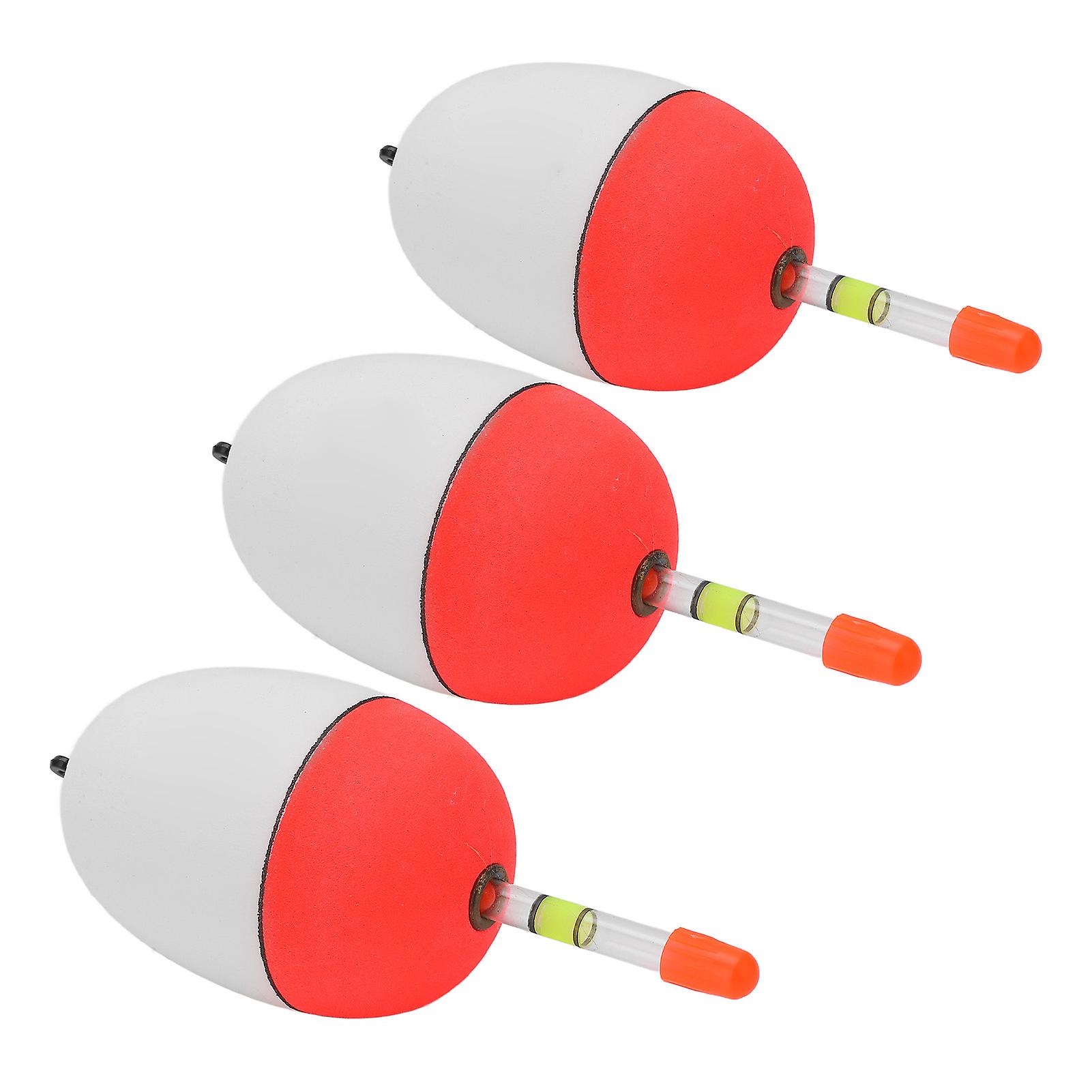 3pcs Eva Luminous Fishing Float Light Stick Foam Plastic Bobber Sea Fishing Striking Float100g