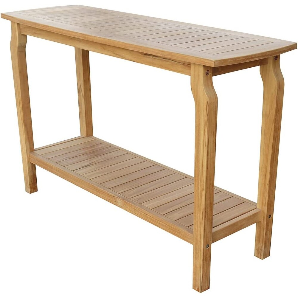 Capri Grade A Teak Outdoor Console Table