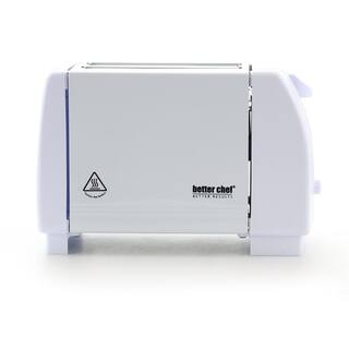 Better Chef 2-Slice White Wide Slot Toaster 98580182M