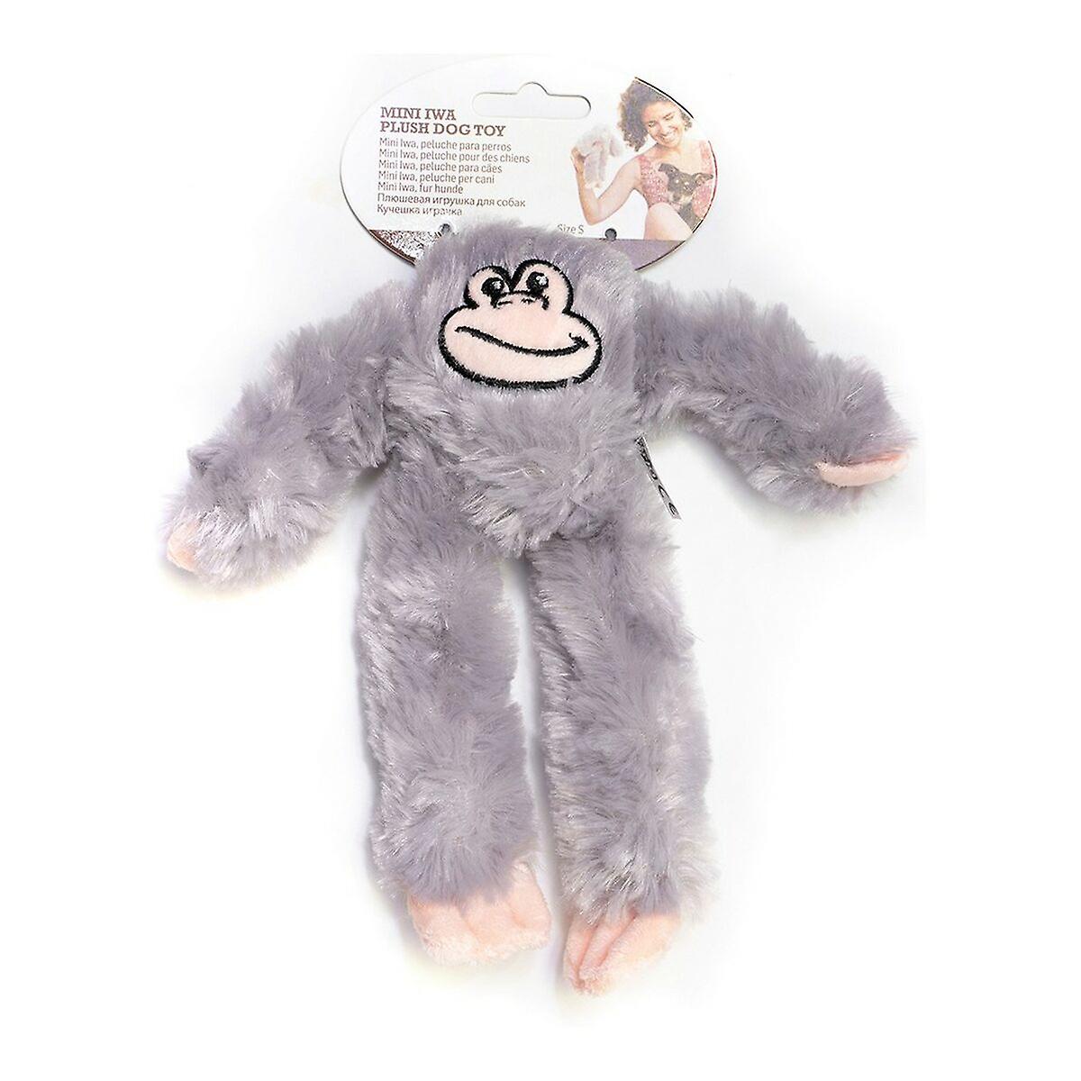 Dog toy Gloria Iwa Monkey Grey