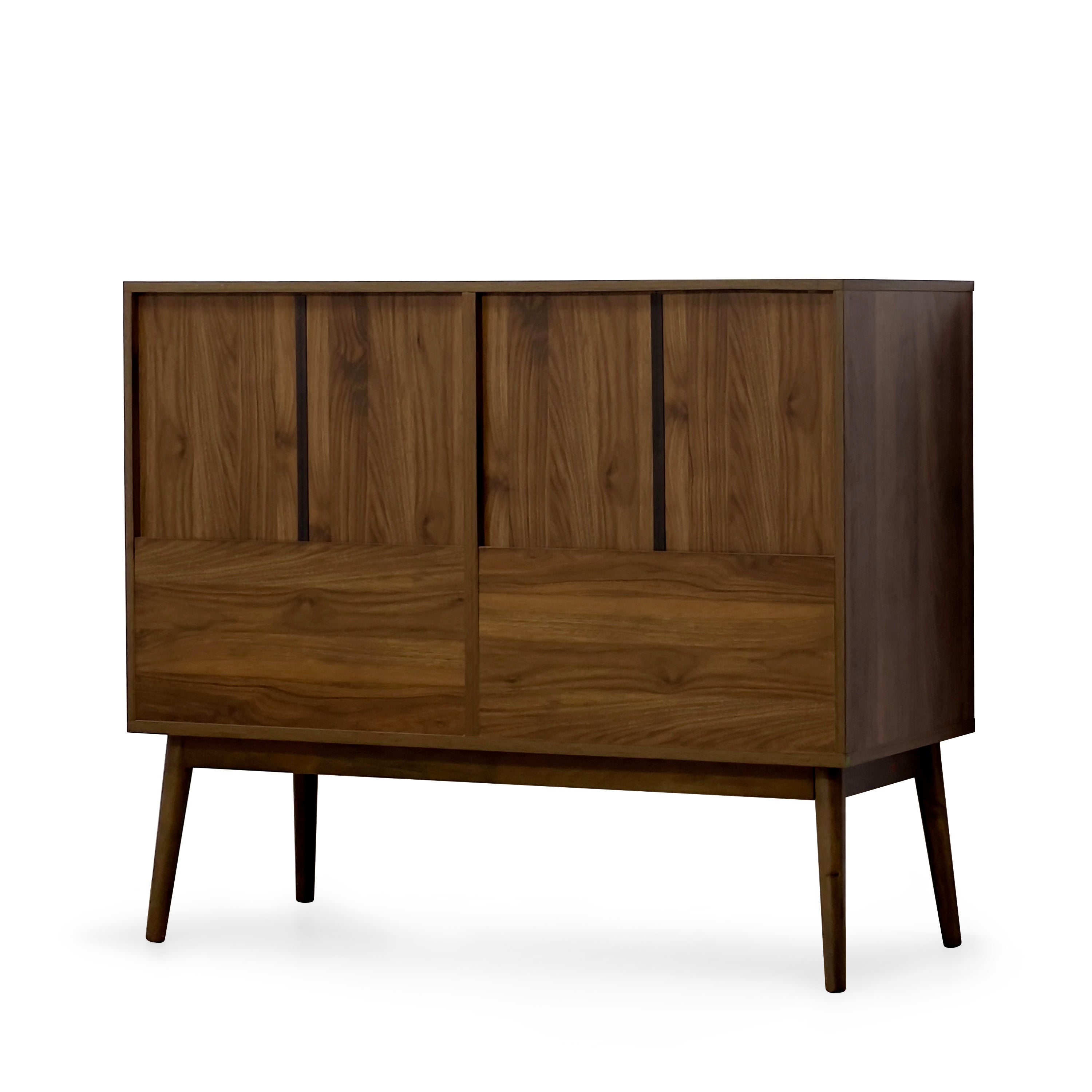 Wilbur Mid Century Wooden 6 Piece Bedroom Set