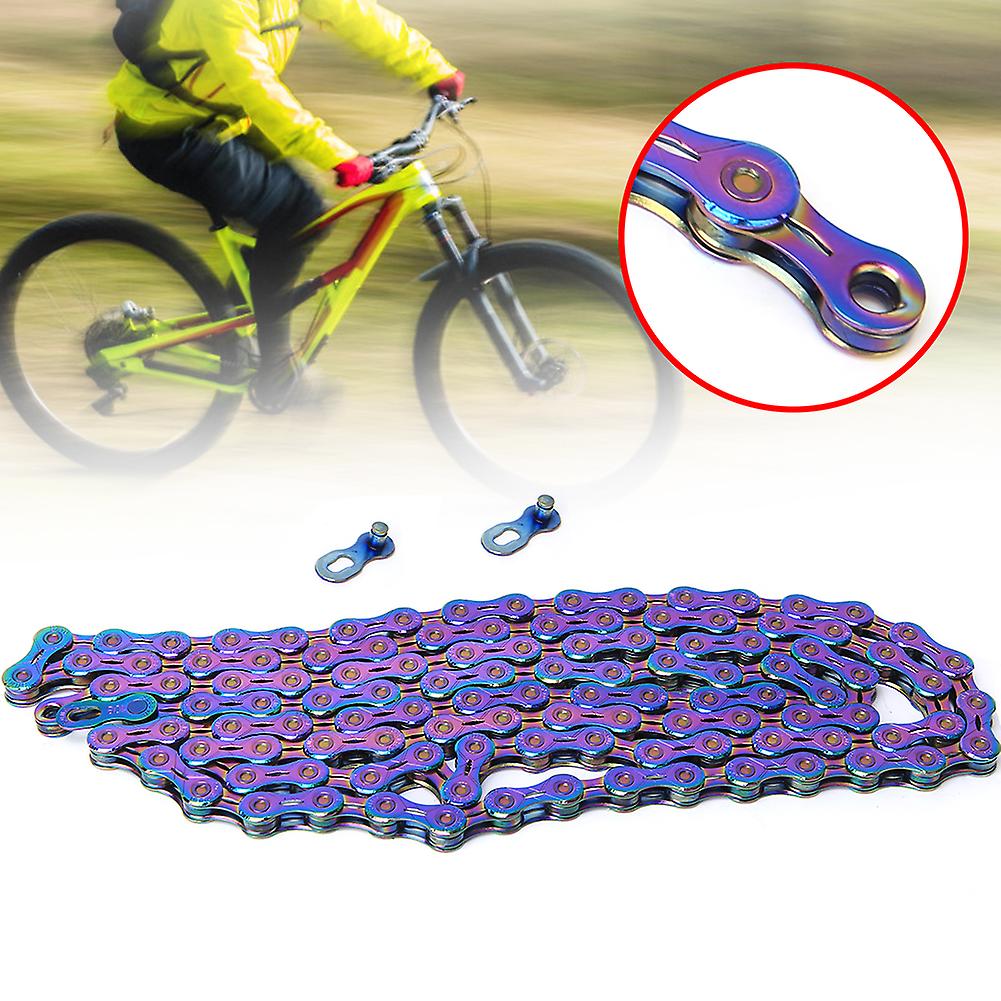 Ztto Bike Steel Colorful Variable Speed Chain Accessory For Mountain Road Bicycle(semi Hollow Body 10 Speed)