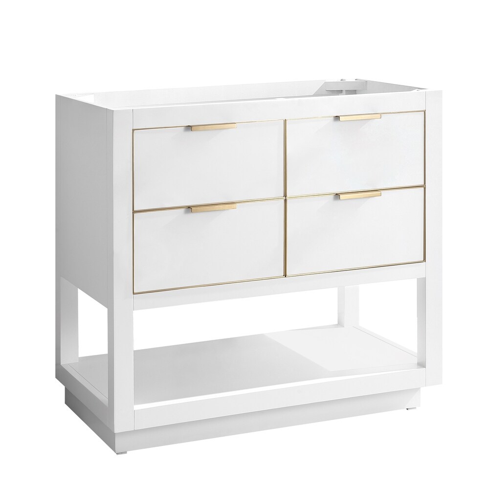 Avanity ie 36 in. Single Bathroom Vanity Cabinet Only in White