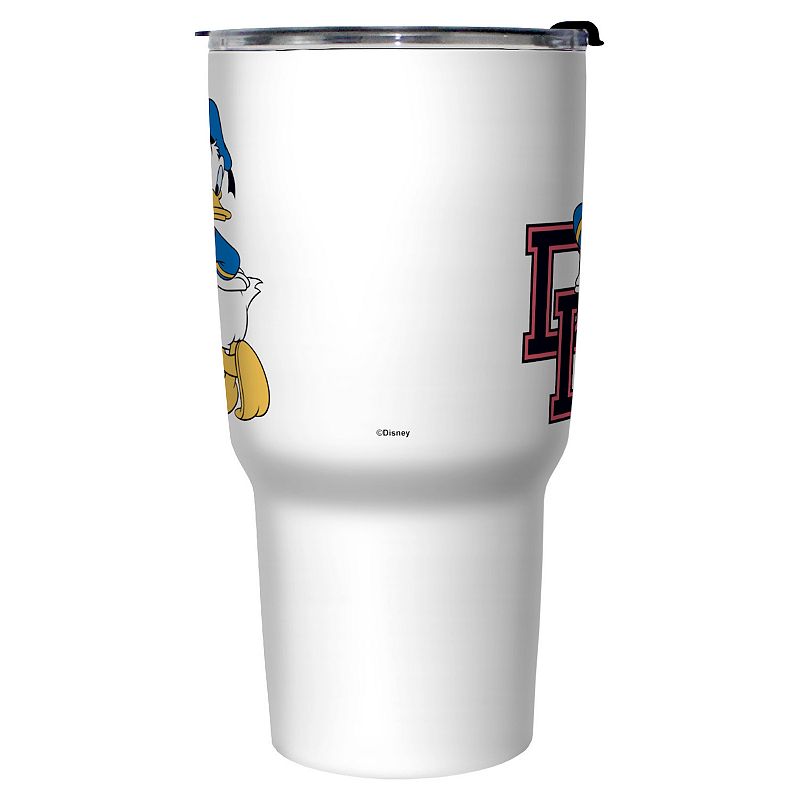 Donald Varsity Portrait Stainless Steel Travel Mug