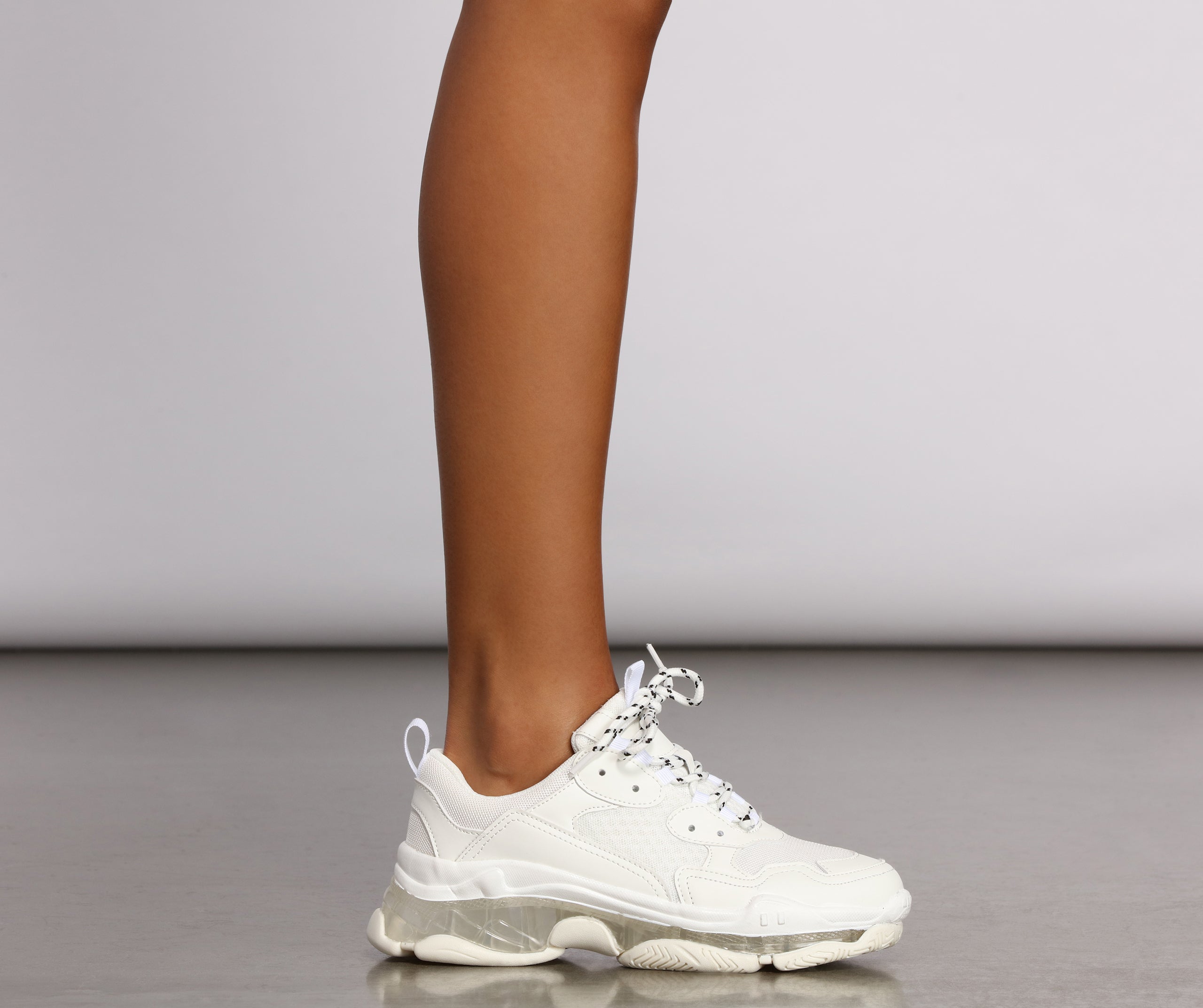 Clearly On Trend Chunky Sneakers