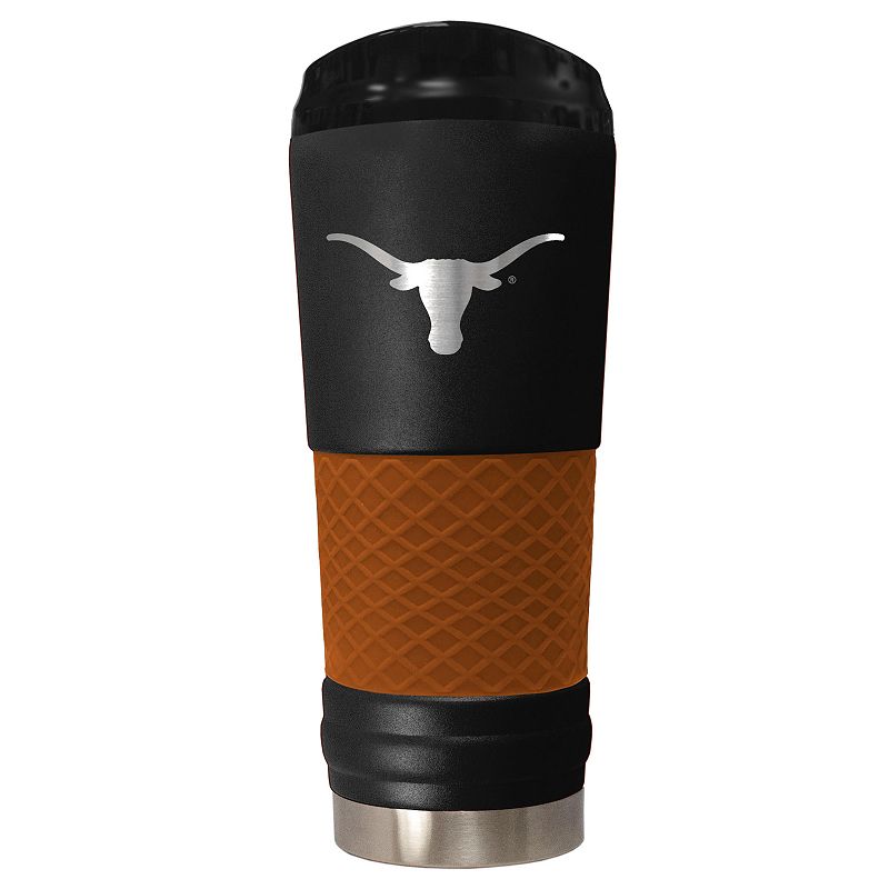 Texas Longhorns Vacuum Insulated Powder-Coated Tumbler