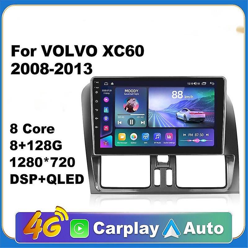 Android Carplay Car Radio For VOLVO XC60 2008-2013 2din Android Auto 4G Multimedia Navigation GPS