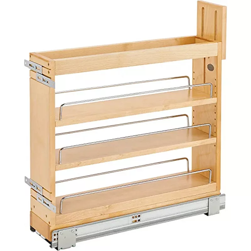 Rev-A-Shelf 5 Door/ Drawer Base Cabinet Organizer Soft-Close， 448-BDDSC-5C