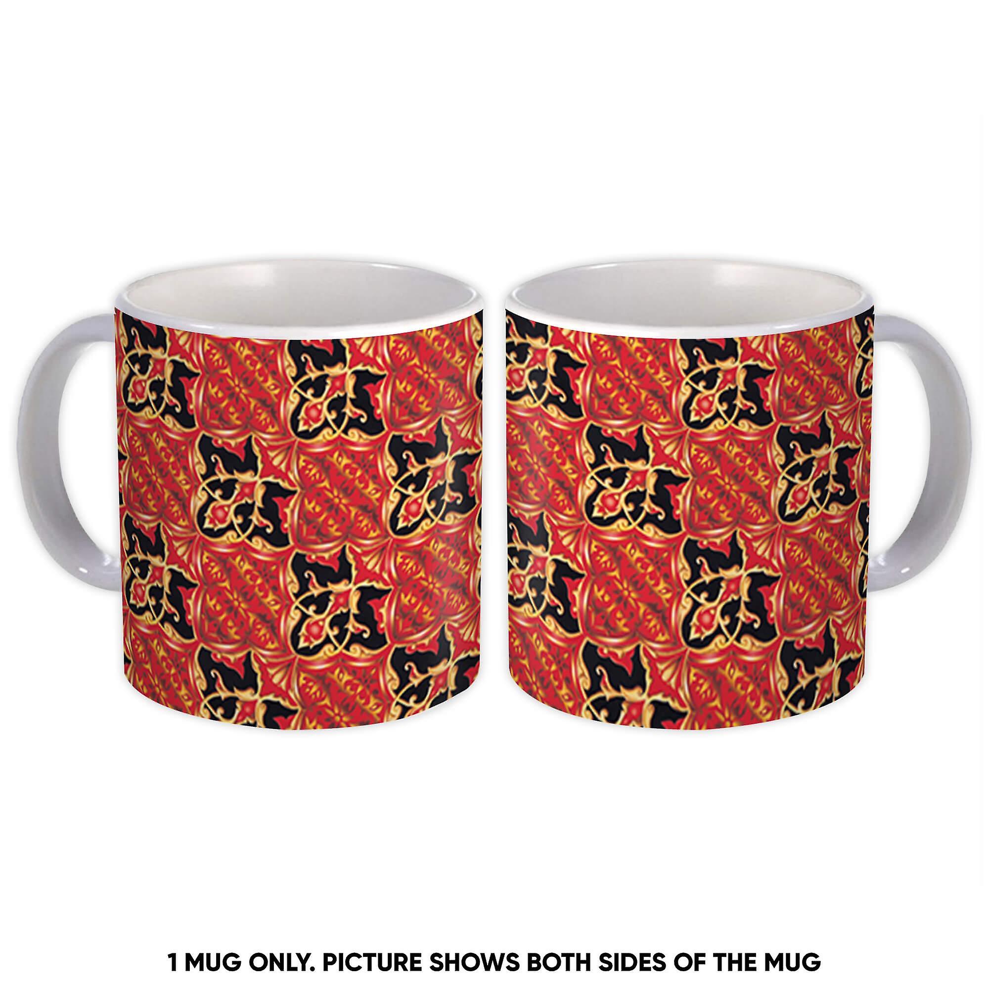 Gift Mug: Classic Arabesque Decor Seamless