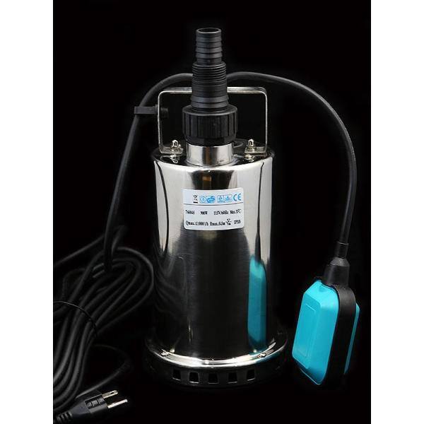 XtremepowerUS 1 HP 900-Watt Stainless Steel Submersible Sump Pump 76045-XPH1