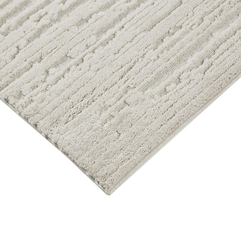 Madison Park Grace Terni Textured Washable Area Rug