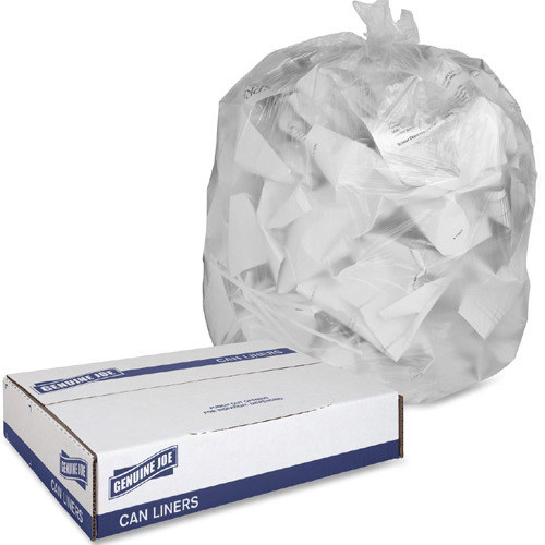 Genuine Joe Economy HighDensity Can Liners  GJO70010