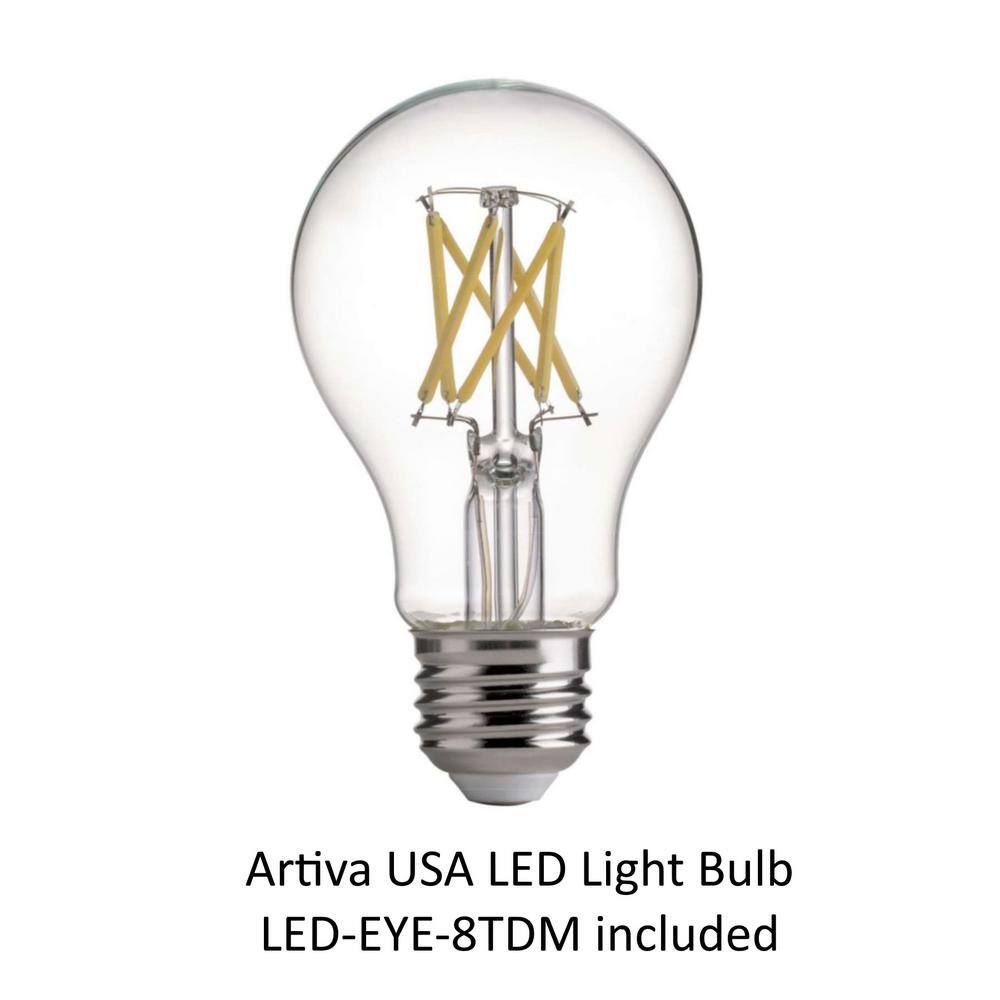 ARTIVA 75-Watt Equivalent E26 A19 LED Dimmable Light Bulb Daylight (5-Pack) LED-EYE-8TDME26