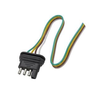 TowSmart 12 in. 4-Way Flat Trailer Wiring Connector 1441