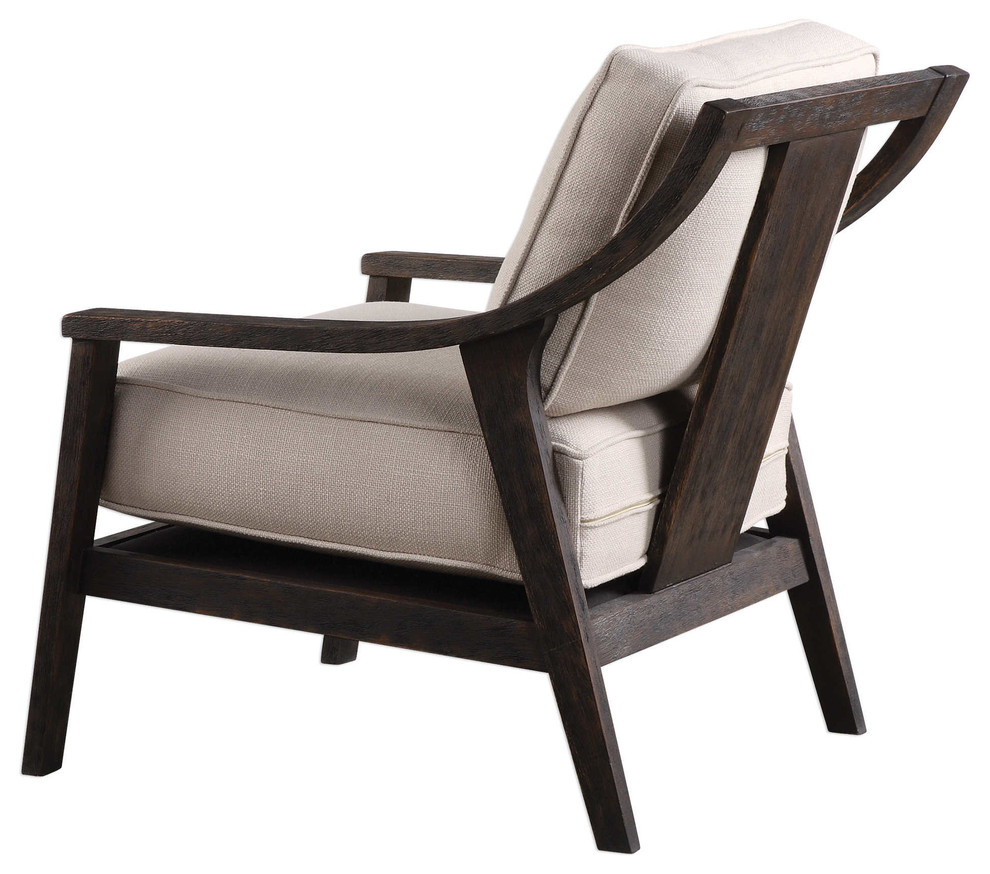 Lyle Beige Accent Chair   Transitional   Armchairs And Accent Chairs   by Ownax  Houzz