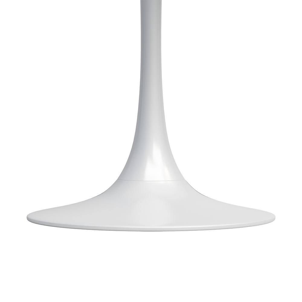 Jamesdar Kurv White Cafe Table JTAB200-WHWH