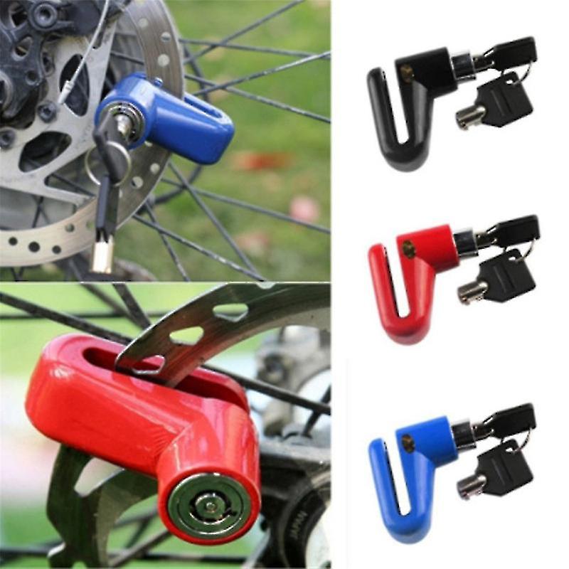 Mountain Bike Motorcycle Disc Brakes Lock Bicycle Electric Car Safety Anti-theft Outdoor Riding Equipment Universal Accessories