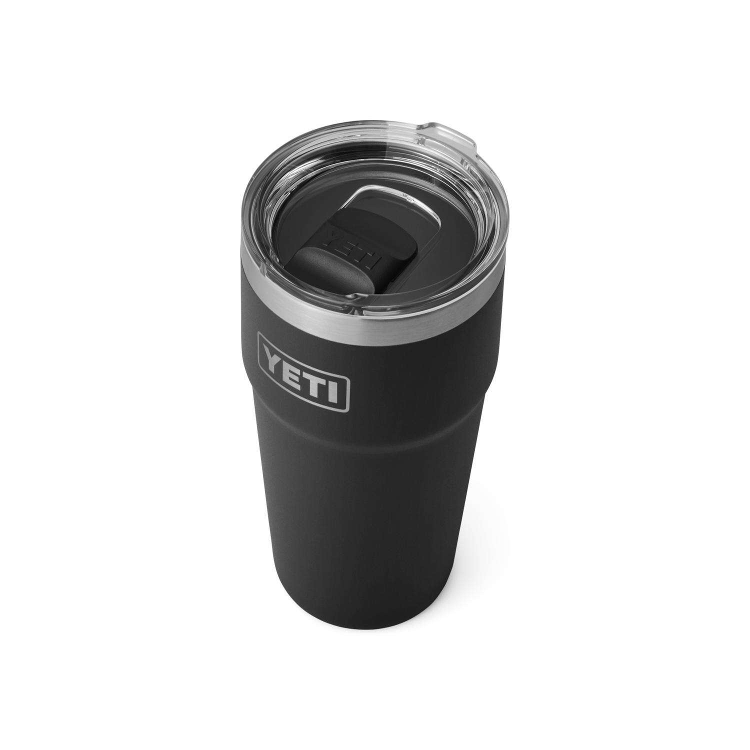 YETI Rambler 16 oz Black BPA Free Stackable Pint