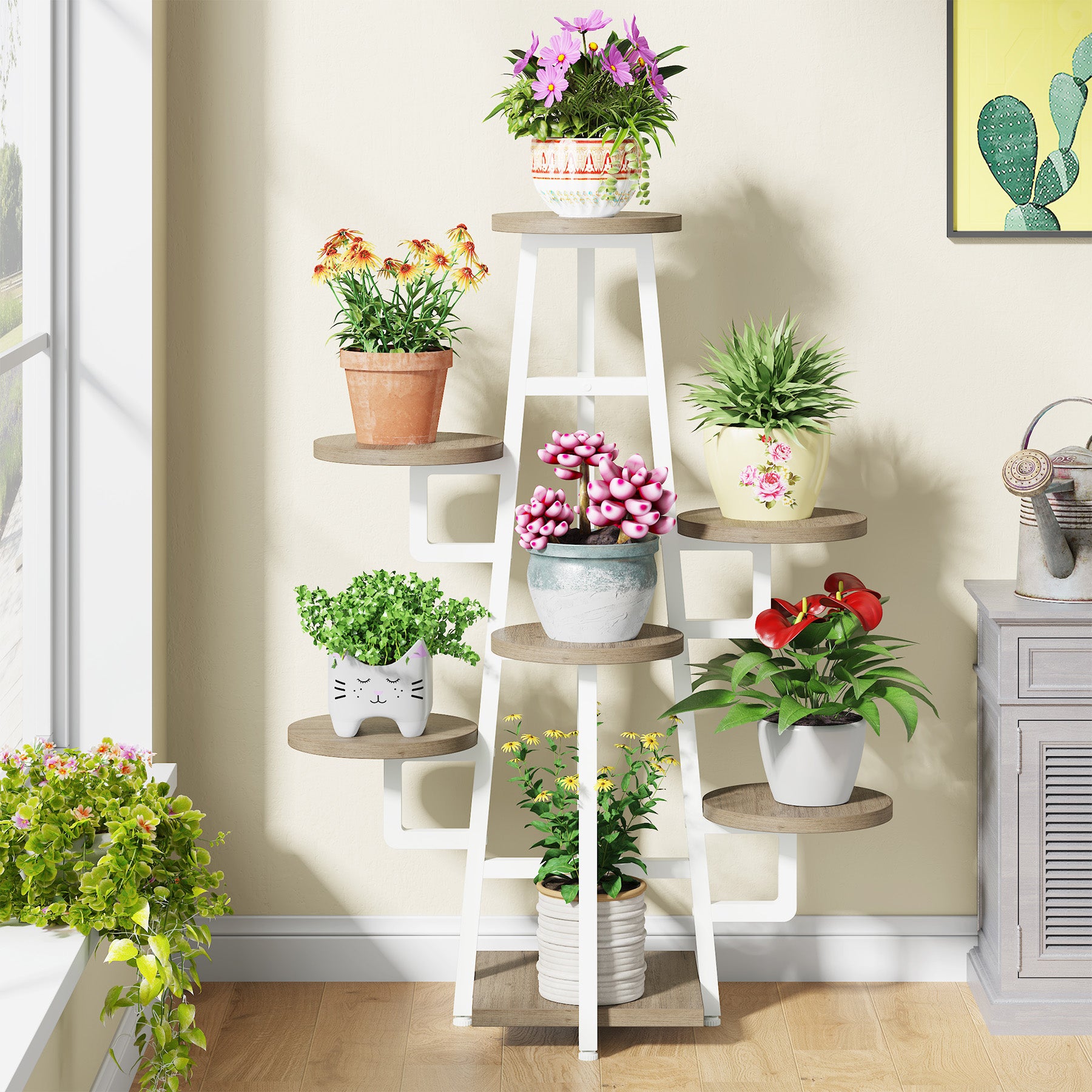 7-Tier Plant Stand, 43.3