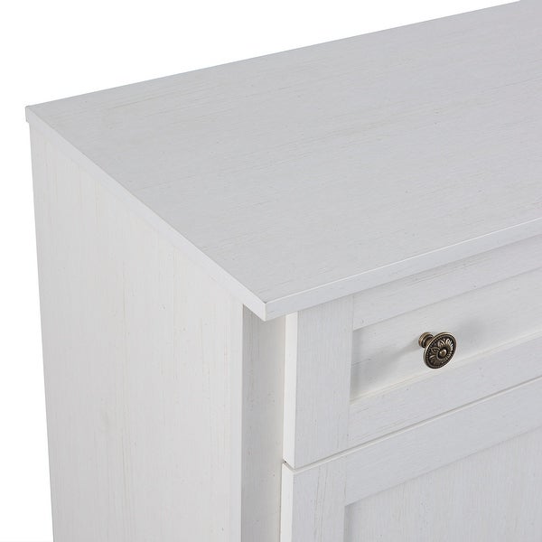 Kitchen Sideboard Storage Buffet Cabinet with 2 Drawers and 4 Doors