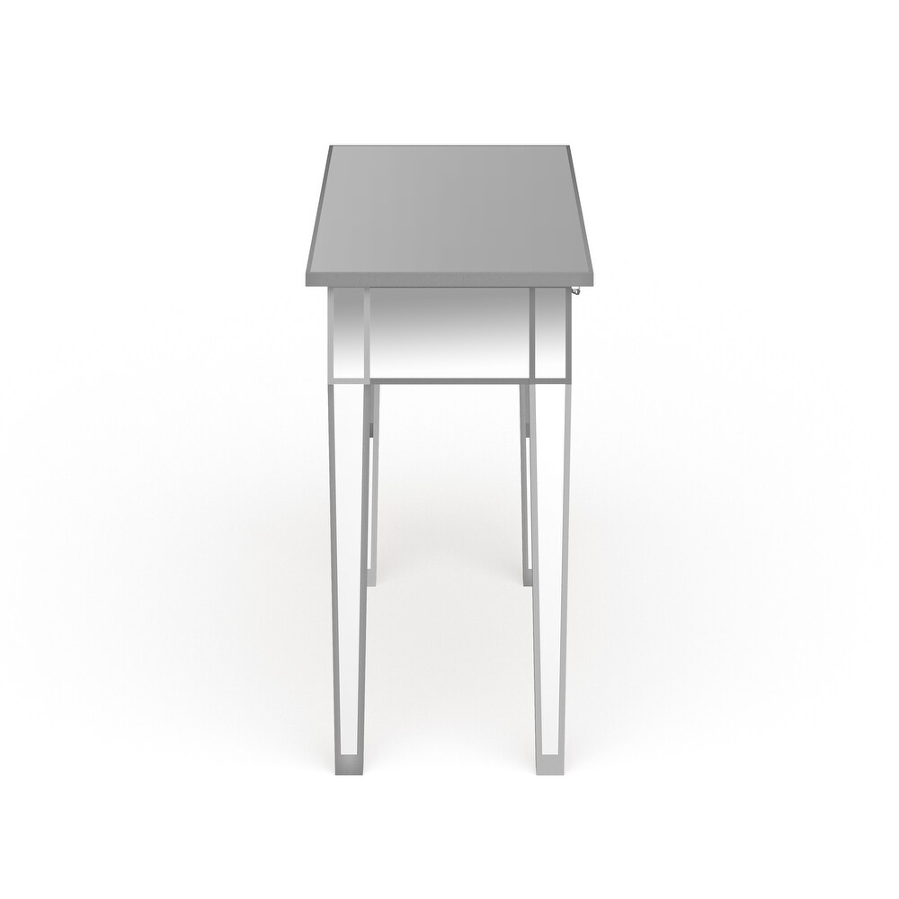 SEI Furniture Olivia Mirrored Accent Table