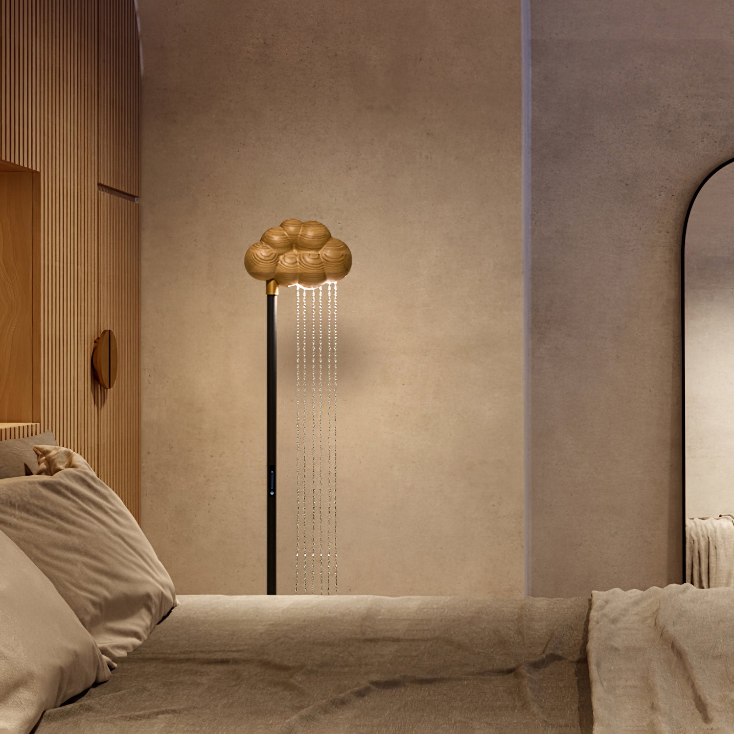 Cloud and Rain Floor Lamp