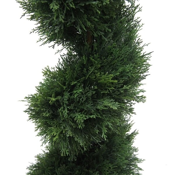 Vickerman 5' Green Cedar Everyday Topiary