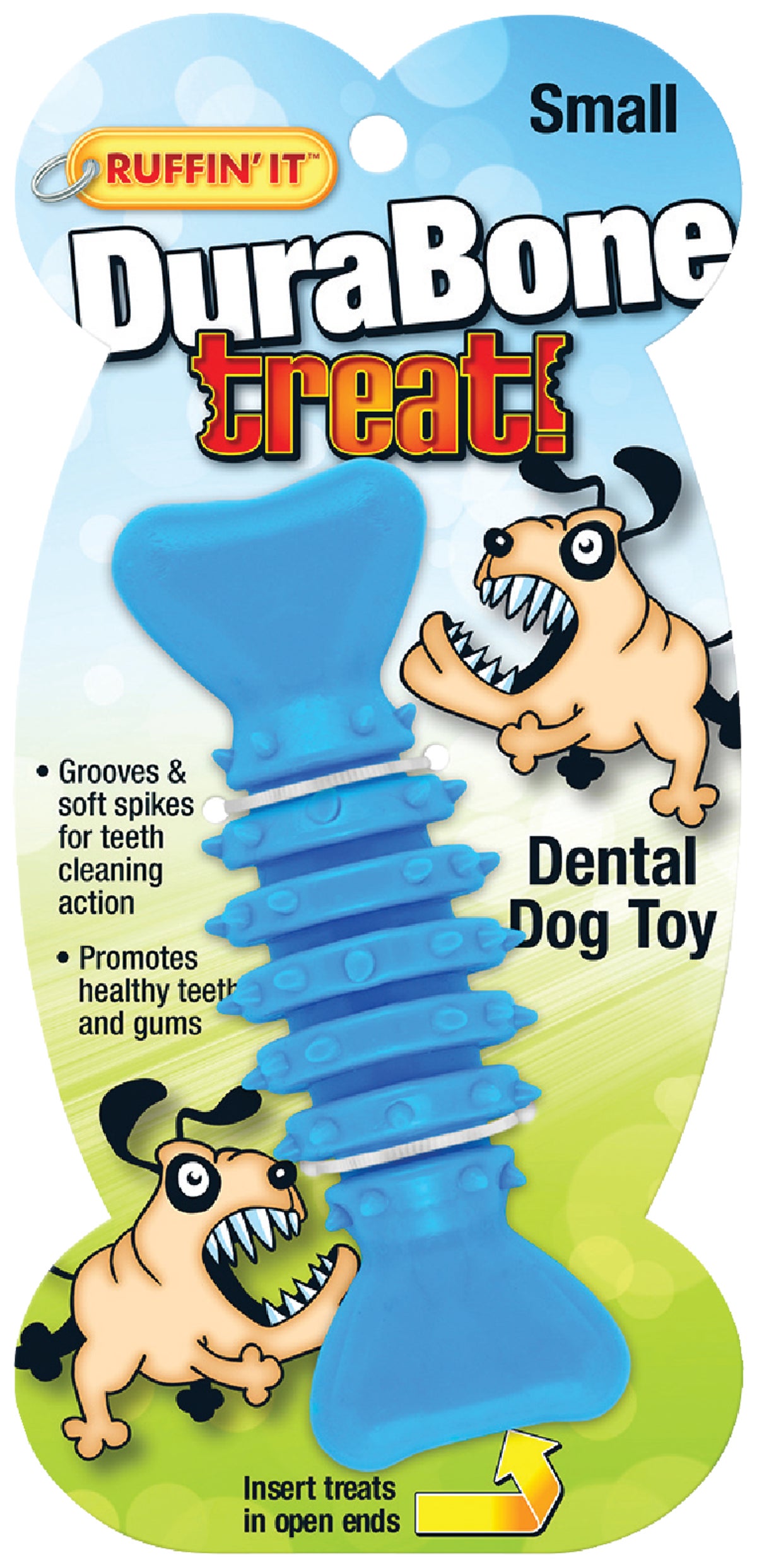 Westminster Pet Ruffinand#039 it Durabone Dental Dog Toy 4.75 In. Assorted