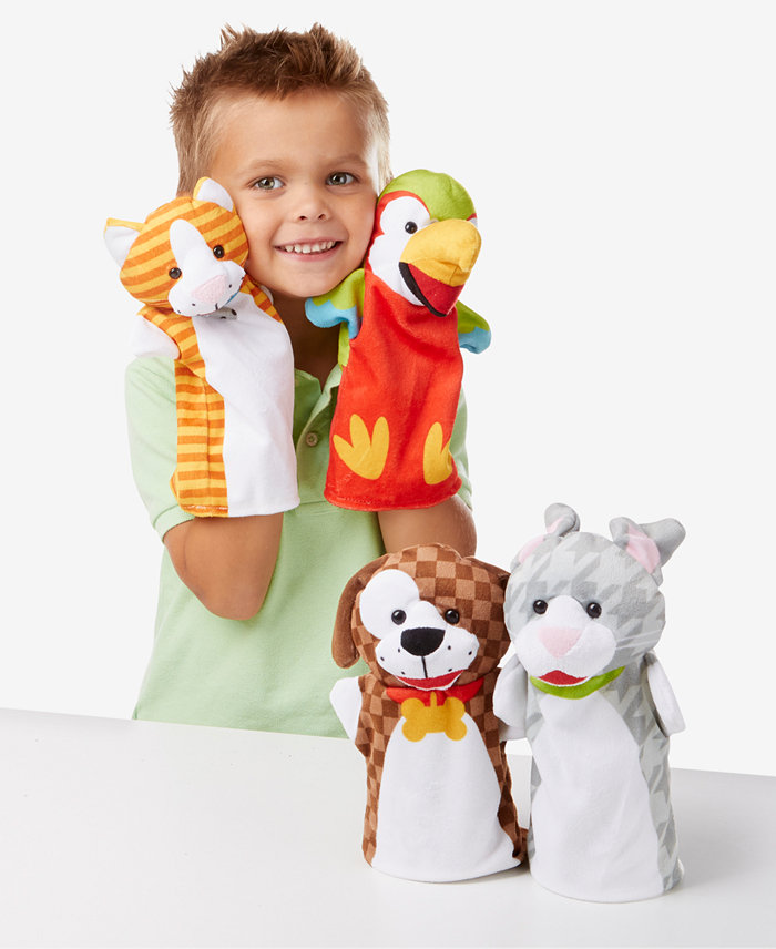 Melissa and Doug Melissa and Doug Playful Pets Hand Puppets