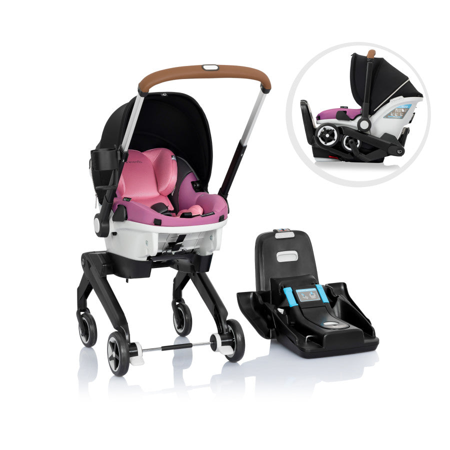 Shyft DualRide Infant Car Seat Stroller Combo with Carryall Storage & Extended Canopy