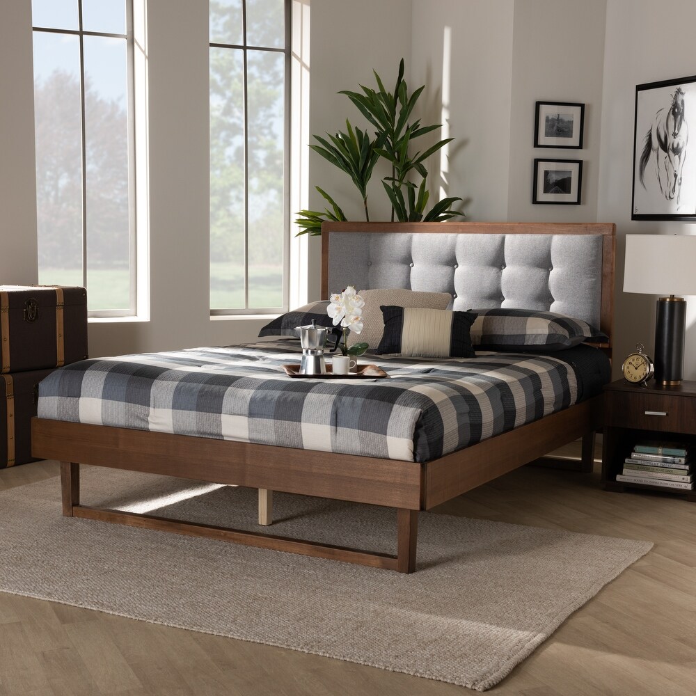 Viviana Modern and Contemporary Platform Bed