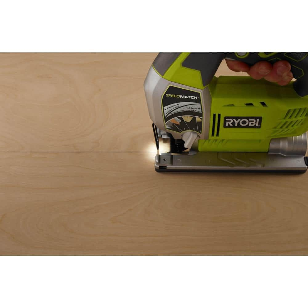 RYOBI 6.1 Amp Corded Variable Speed Orbital Jig Saw with SPEEDMATCH Technology JS651L1