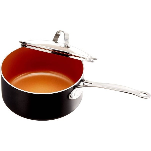 3-Quart Stock Pot with Ultra Nonstick Ceramic and Titanium Coating