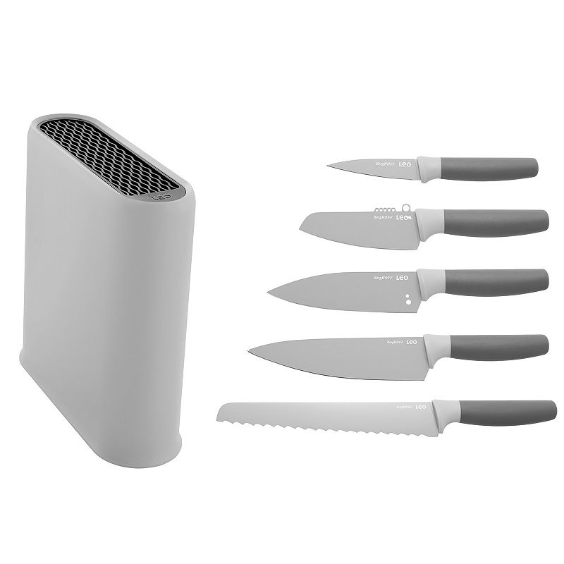 BergHOFF Leo 6-pc. Stainless Steel Cutlery Set with Block