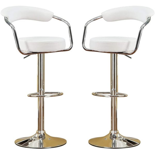 Contemporary Style Bar Stool Counter Height Chairs Set of 2