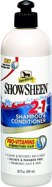 Absorbine Showsheen 2-In-1 Horse Shampoo and Conditioner