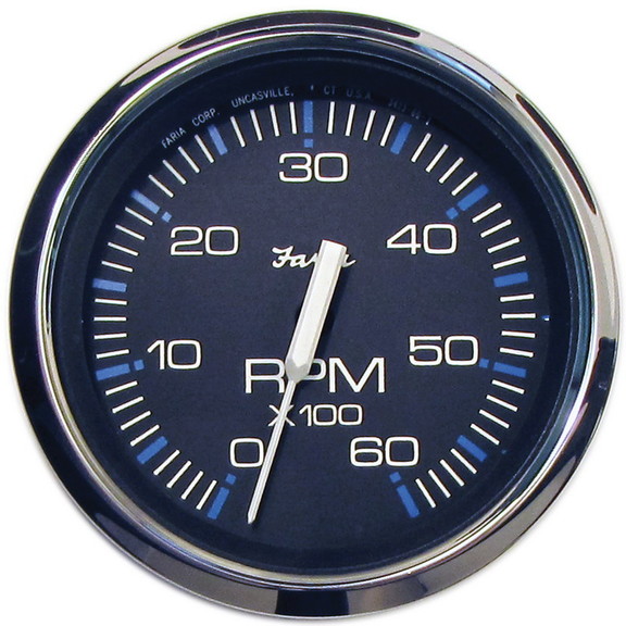 Faria 33710 Chesapeake Stainless Steel Tachometer ...